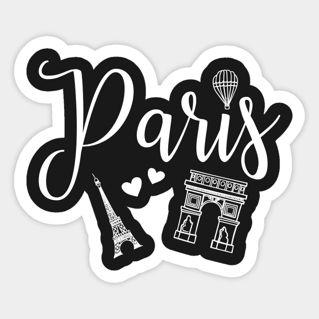 Paris France Sticker by letnothingstopyou